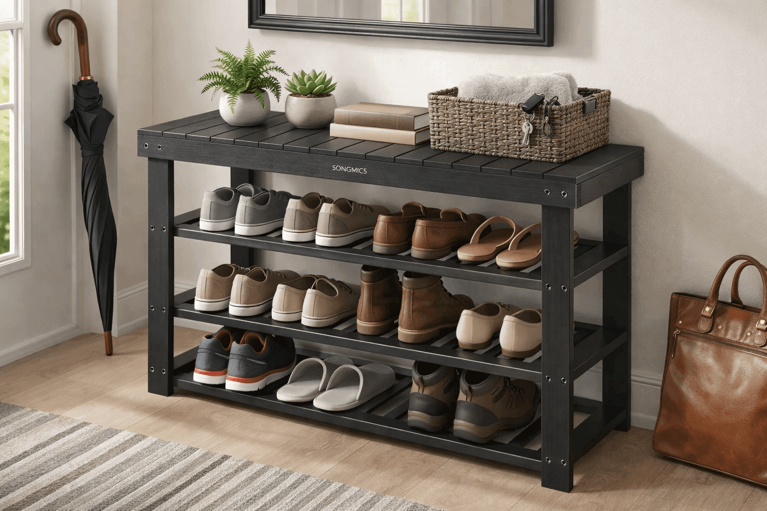 SONGMICS Shoe Rack Bench Review: Smart Storage That Actually Works