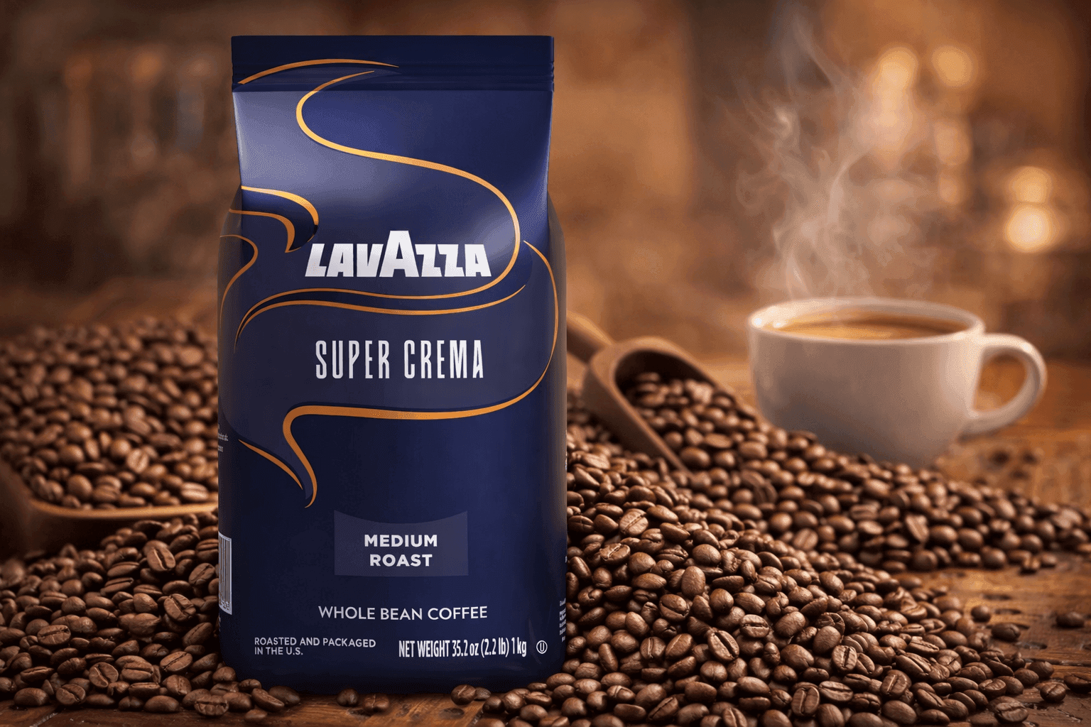 Lavazza Super Crema Whole Bean Coffee Review: Smooth Espresso That Delivers Daily