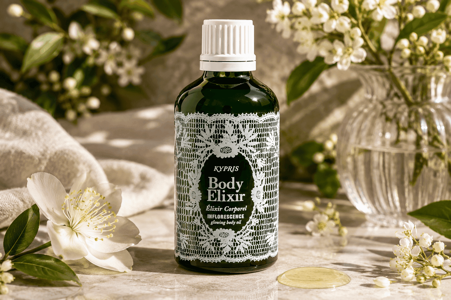 What Makes KYPRIS Body Elixir: Inflorescence Glowing Body Oil Stand Out?