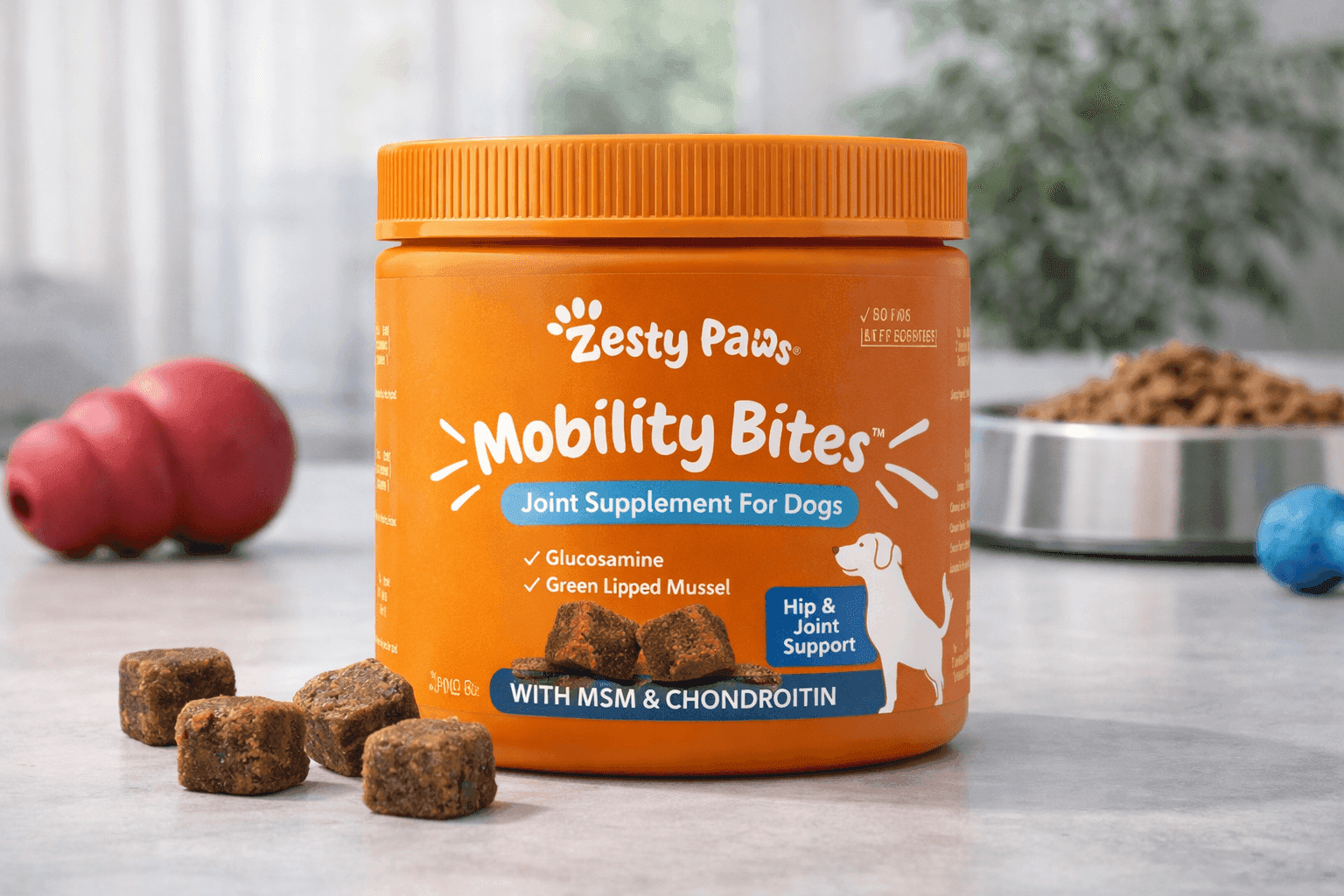 How Zesty Paws Mobility Bites Joint Supplement Supports Your Dog’s Movement